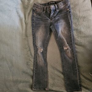 Blue Spice Kid's Distressed Blue Jeans